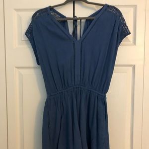Abercrombie blue romper worn once